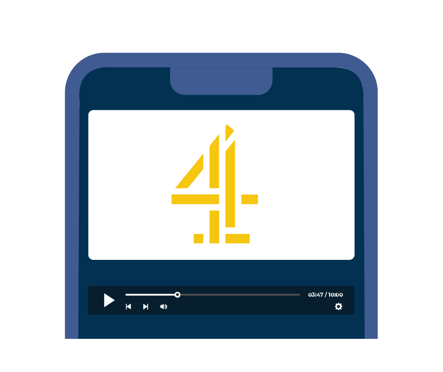 Once connected, open the selected website/app and start streaming